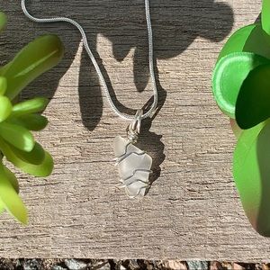 Hand Crafted Sea Glass Necklace